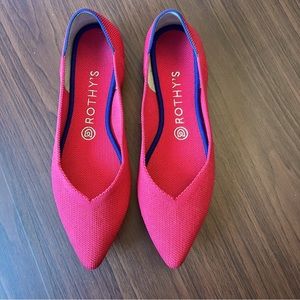 Rothy’s Points in Hot Pink